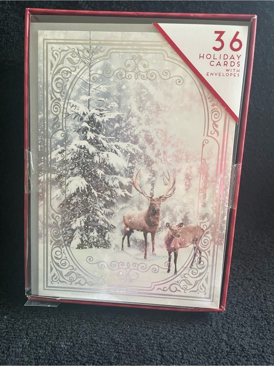 Think ink Other - New Holiday Deer Cards Boxed Set - 36  Holiday Cards with Envelopes